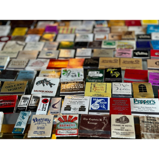 3 Vintage Matchbooks-Random Pull